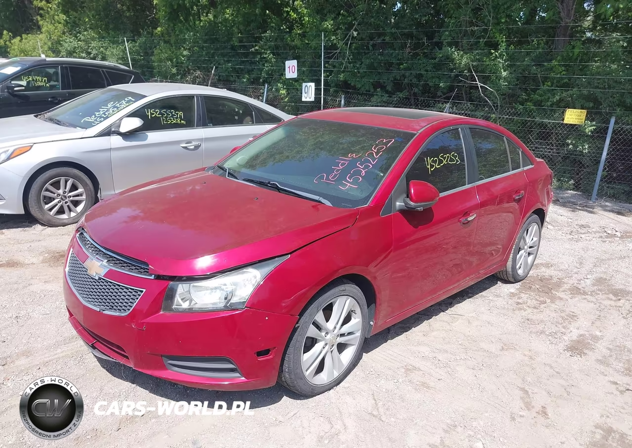 2011 Chevrolet Cruze Ltz VIN:1G1PH5S93B7242350 - 2