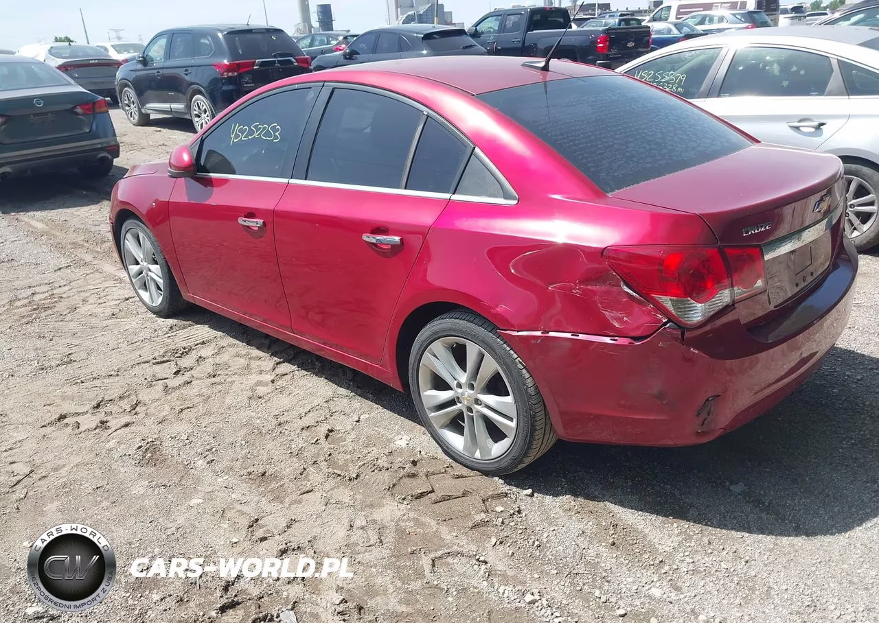 2011 Chevrolet Cruze Ltz VIN:1G1PH5S93B7242350 - 3