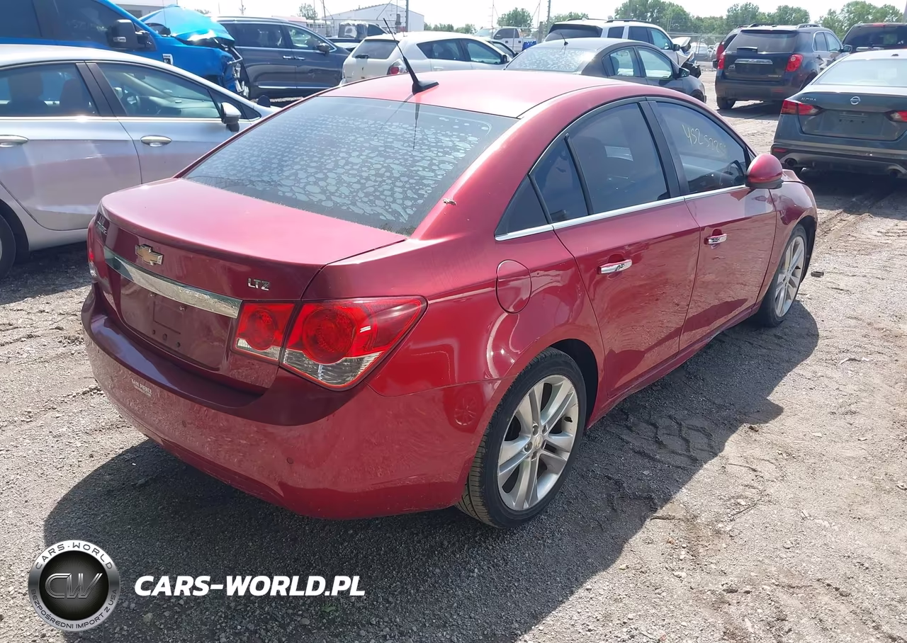 2011 Chevrolet Cruze Ltz VIN:1G1PH5S93B7242350 - 4