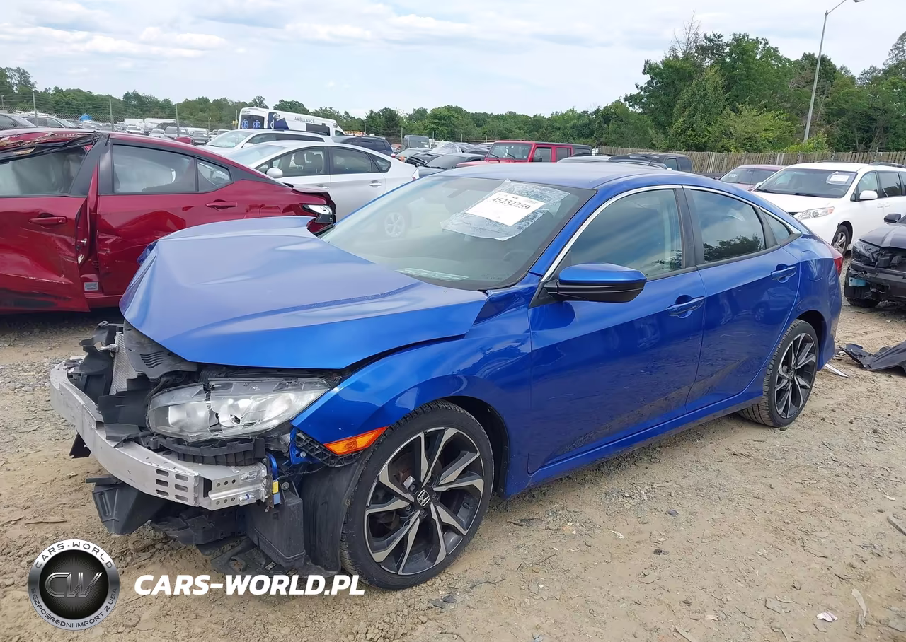 2018 Honda Civic Lx VIN:19XFC2F53JE204915 - 2
