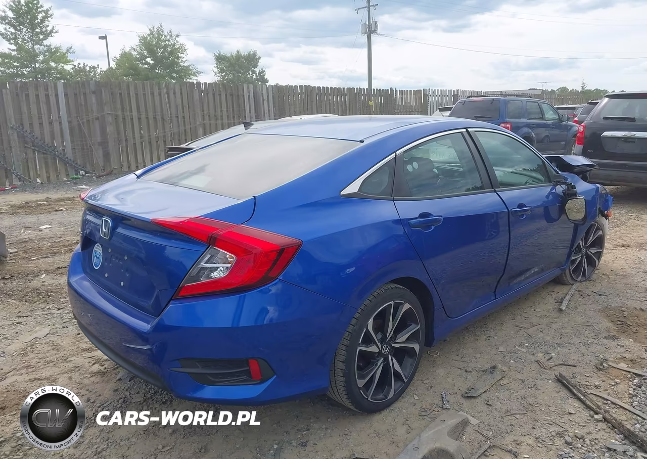 2018 Honda Civic Lx VIN:19XFC2F53JE204915 - 4