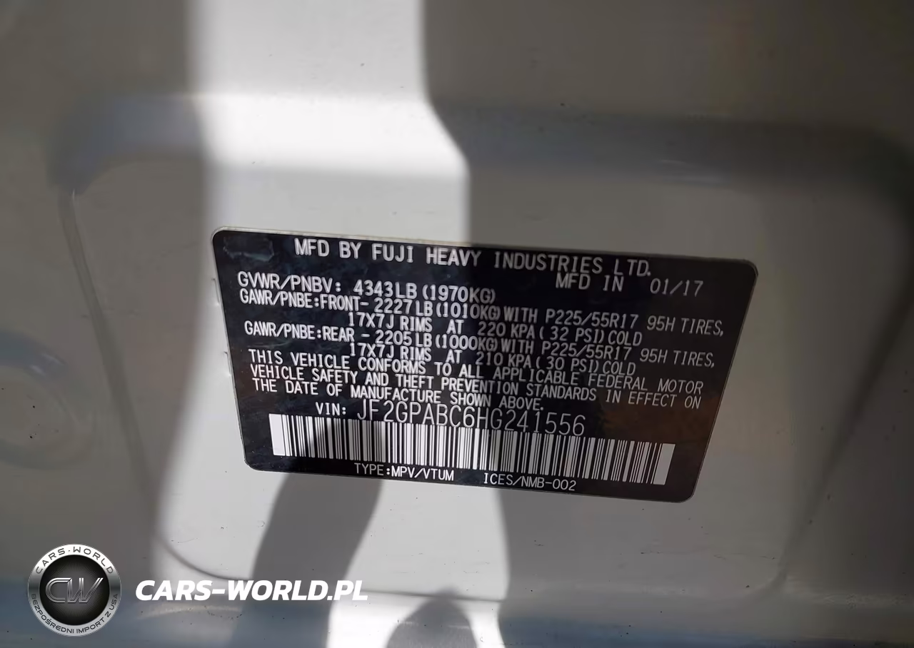 2017 Subaru Crosstrek 2.0I Premium VIN:JF2GPABC6HG241556 - 9