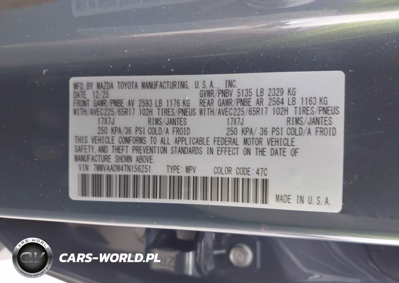 2026 Mazda Cx-50 Hybrid Premium VIN:7MMVAADW4TN156251 - 9