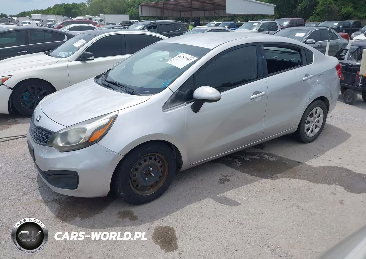 2015 Kia Rio Lx VIN:KNADM4A3XF6440283 - 2