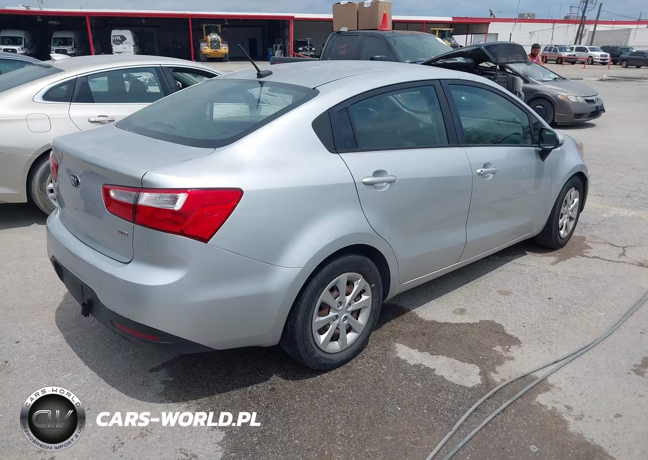 2015 Kia Rio Lx VIN:KNADM4A3XF6440283 - 4