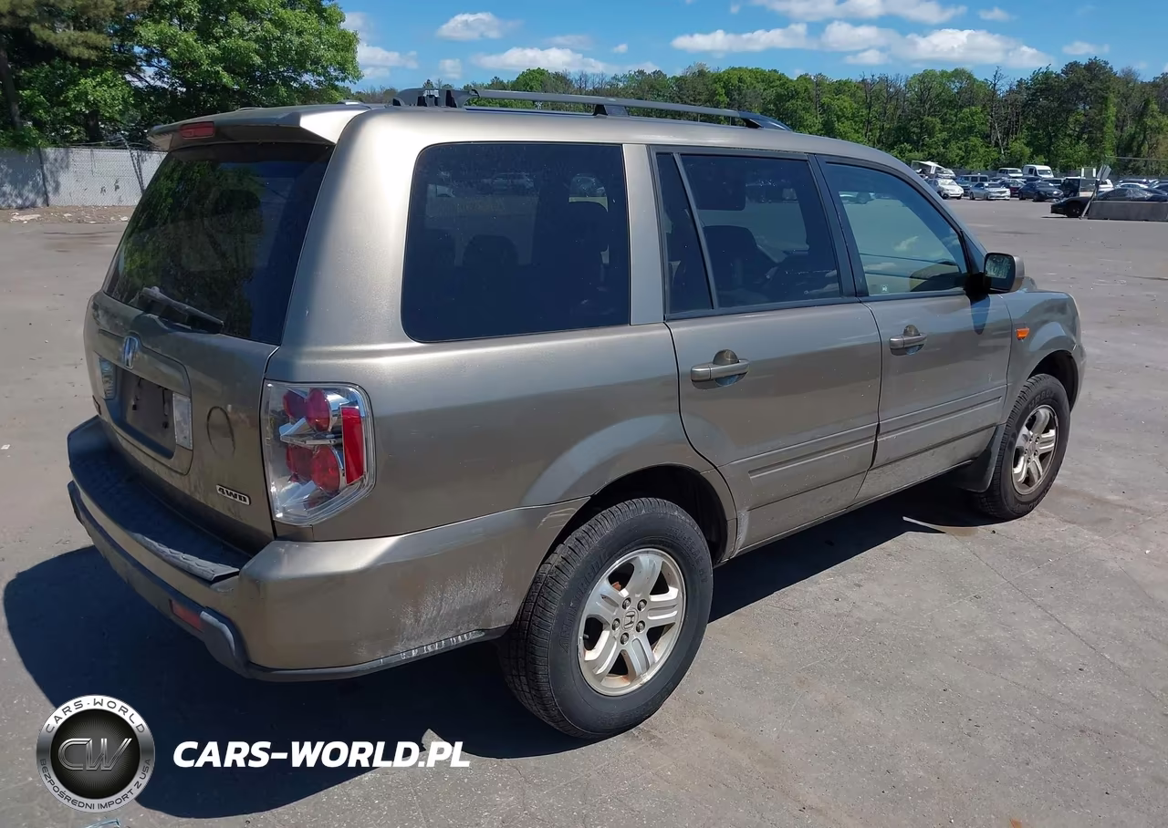 2008 Honda Pilot Vp VIN:5FNYF18298B041365 - 4