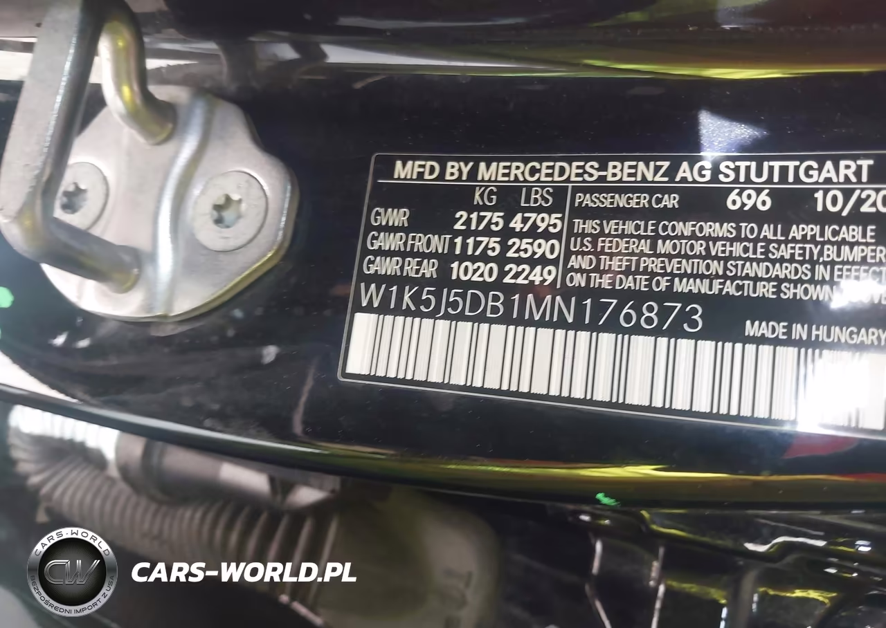 2021 Mercedes-Benz Amg Cla 45 4Matic VIN:W1K5J5DB1MN176873 - 9
