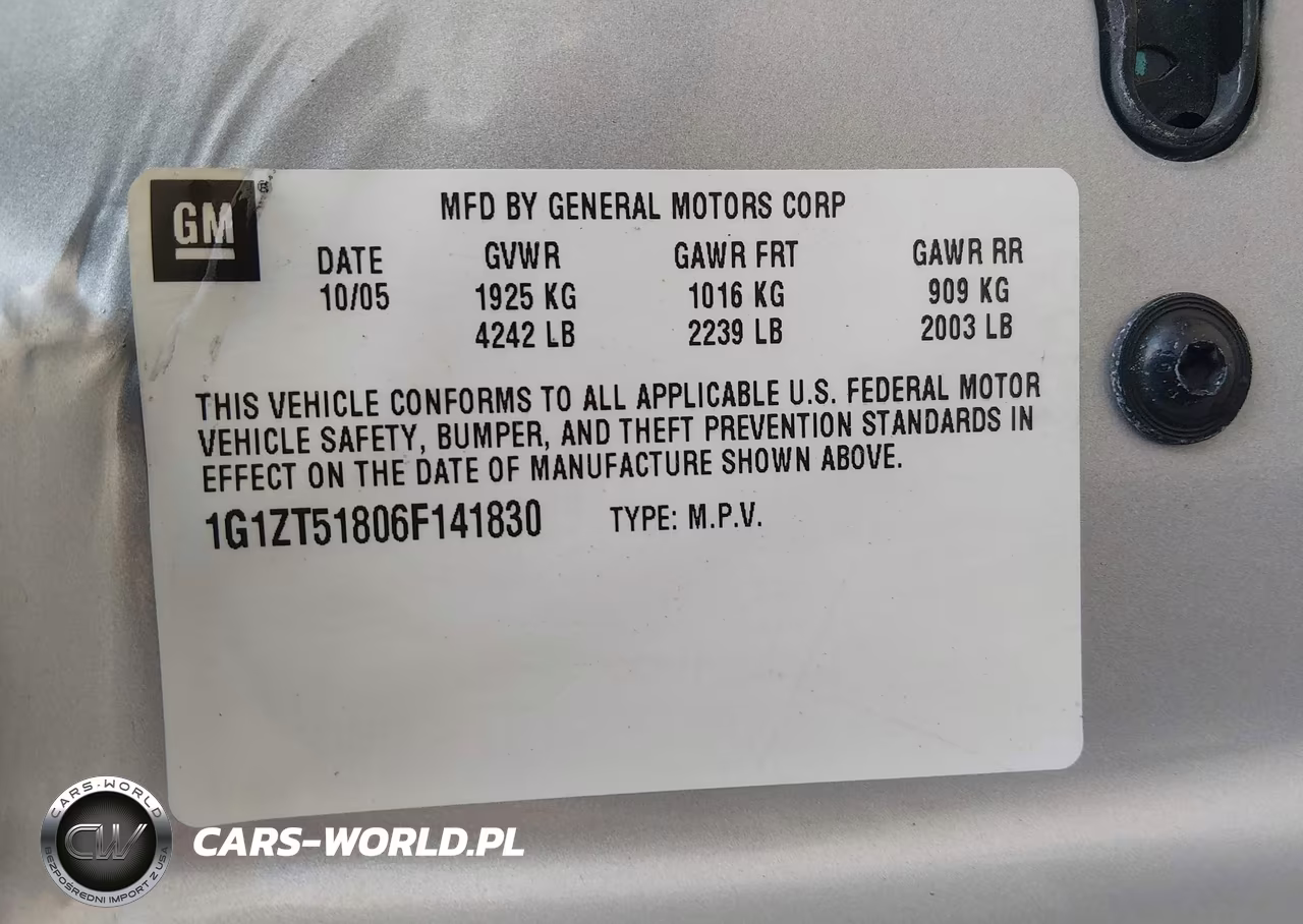 2006 Chevrolet Malibu Lt VIN:1G1ZT51806F141830 - 9