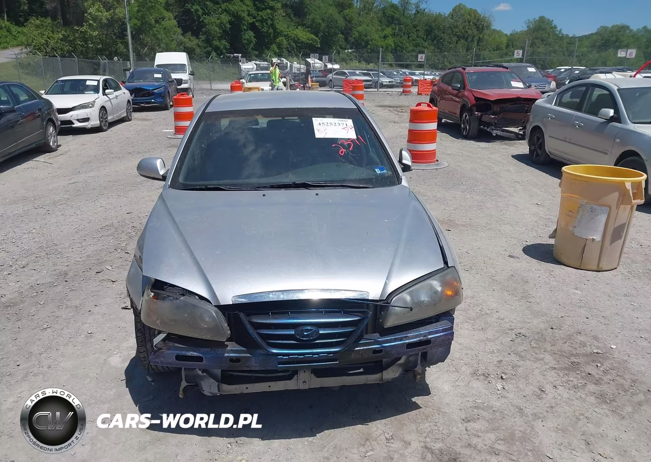 2004 Hyundai Elantra Gls-Gt VIN:KMHDN46D54U712955 - 12