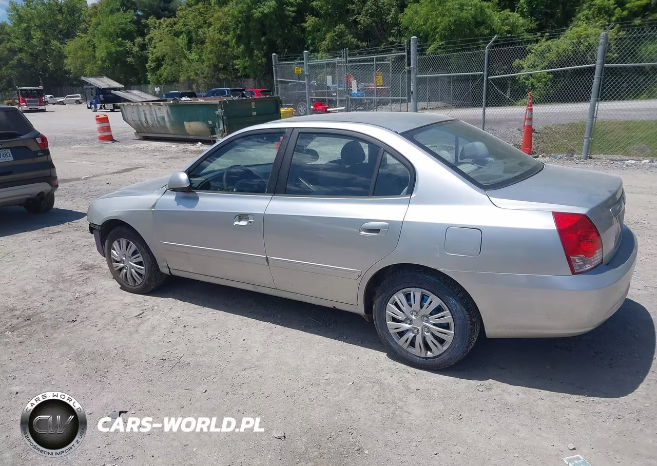 2004 Hyundai Elantra Gls-Gt VIN:KMHDN46D54U712955 - 3
