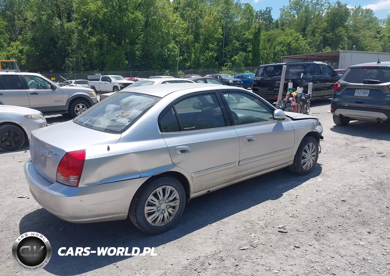 2004 Hyundai Elantra Gls-Gt VIN:KMHDN46D54U712955 - 4