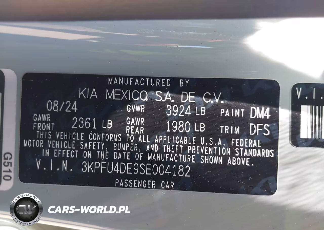 2025 Kia K4 Ex VIN:3KPFU4DE9SE004182 - 9
