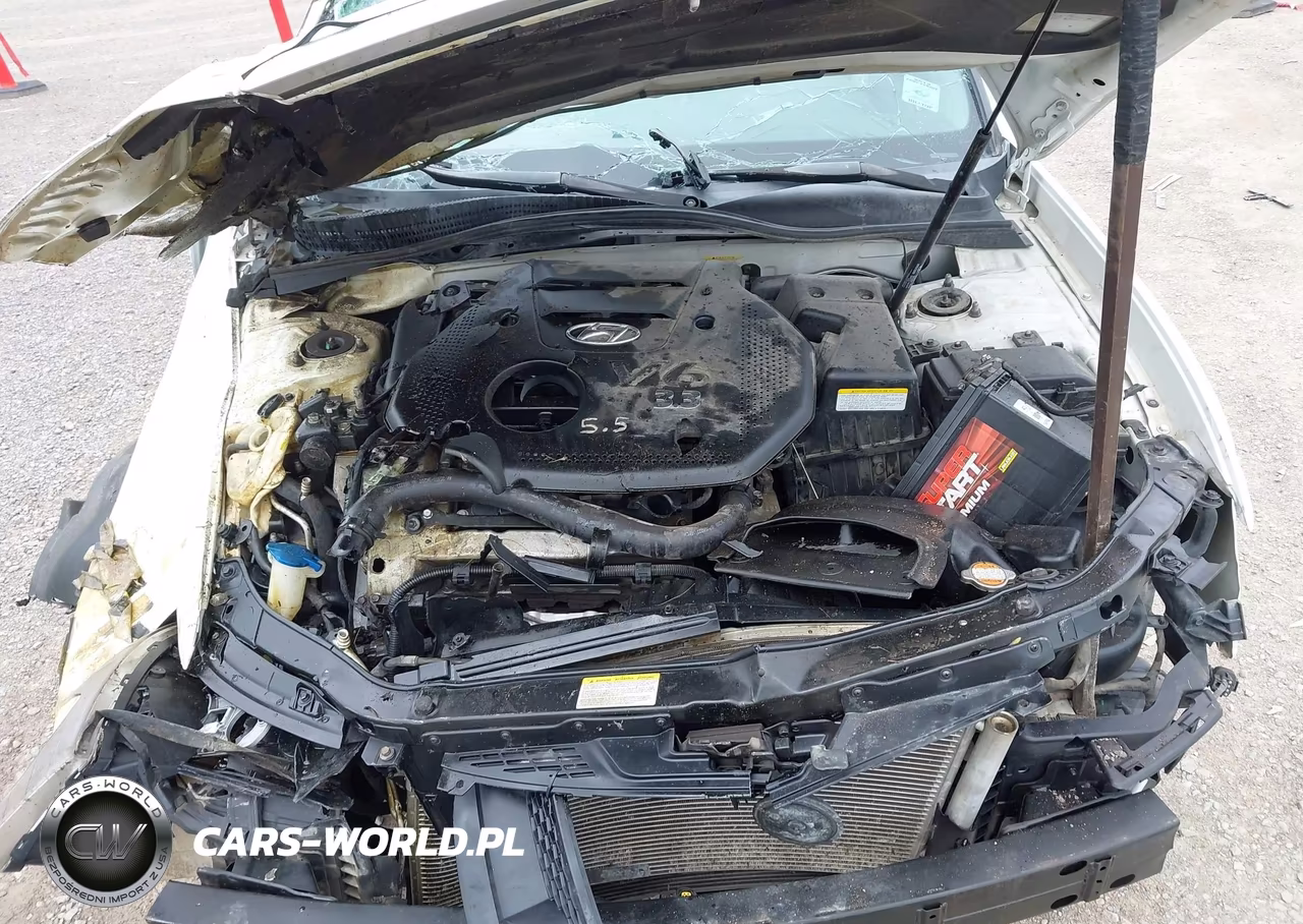 2008 Hyundai Sonata Gls V6 VIN:5NPET46F58H328948 - 10