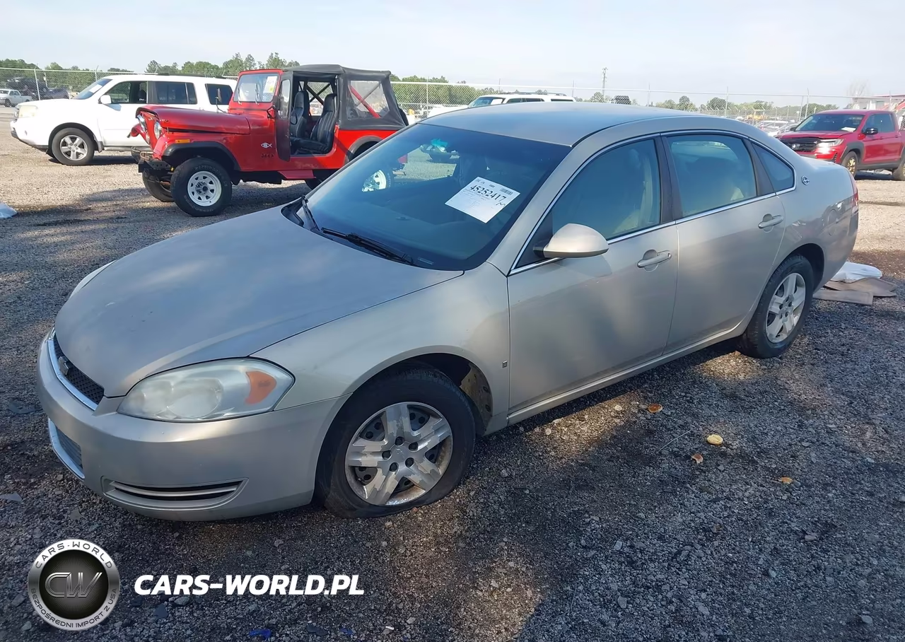 2008 Chevrolet Impala Ls VIN:2G1WB55K181347728 - 2
