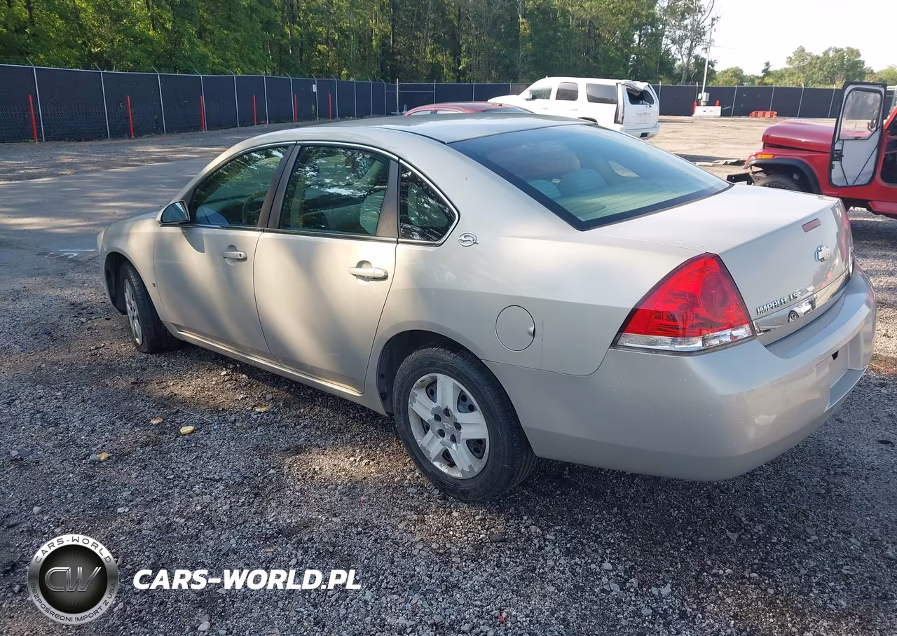 2008 Chevrolet Impala Ls VIN:2G1WB55K181347728 - 3