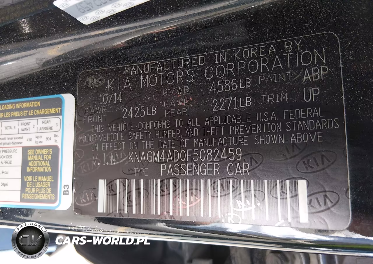 2015 Kia Optima Hybrid VIN:KNAGM4AD0F5082459 - 9