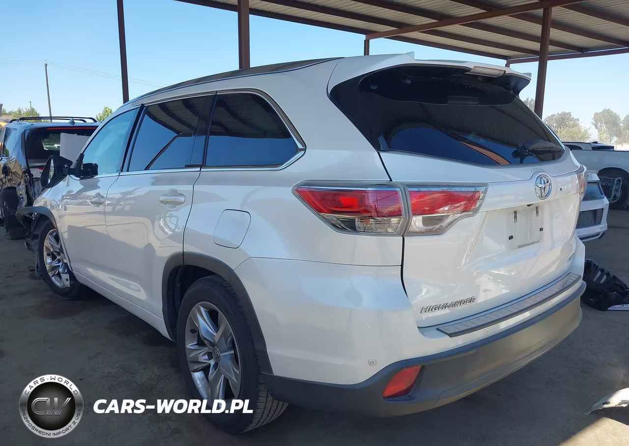 2014 Toyota Highlander Limited V6 VIN:5TDYKRFH2ES010693 - 3