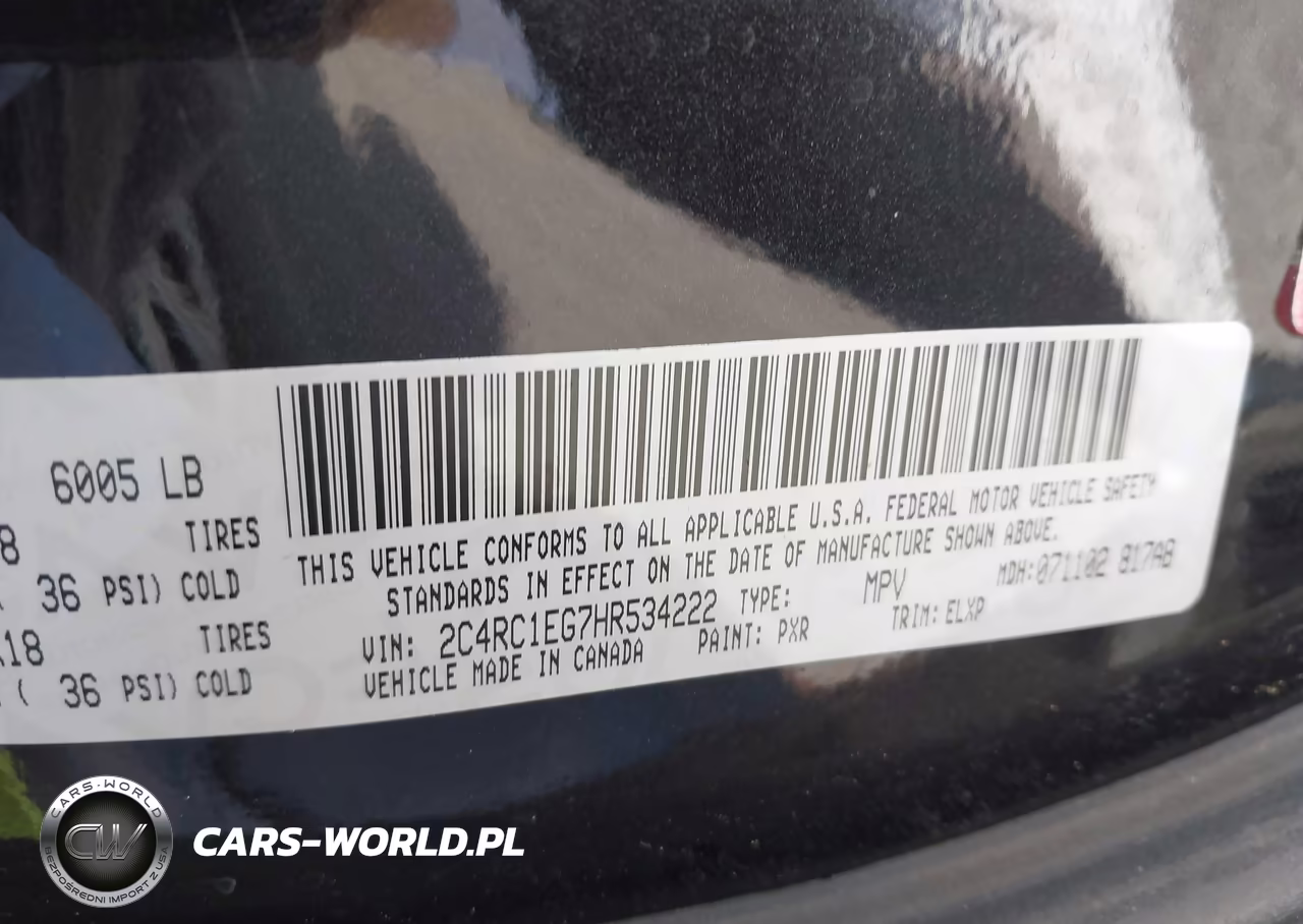2017 Chrysler Pacifica Touring-L Plus VIN:2C4RC1EG7HR534222 - 9
