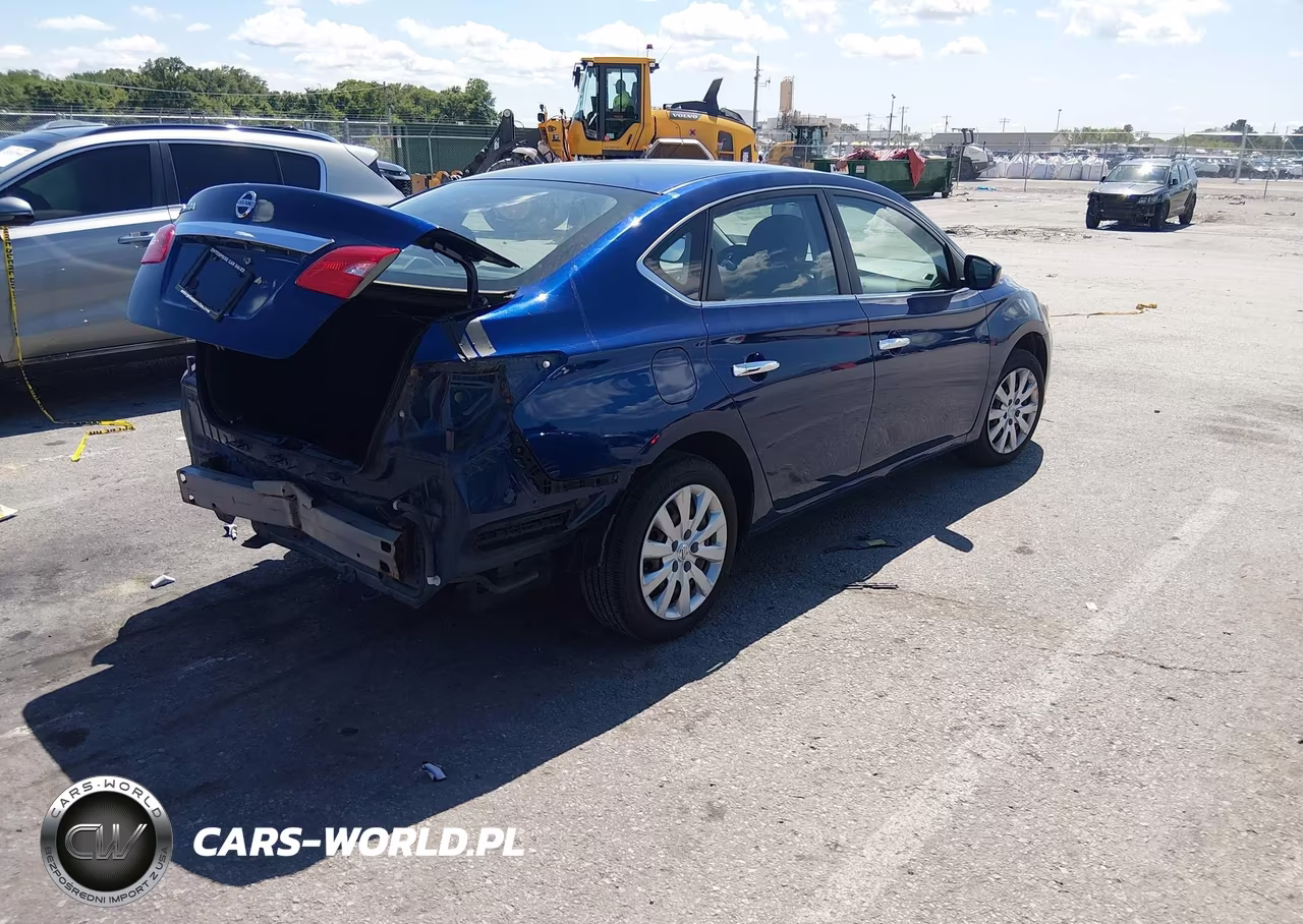 2016 Nissan Sentra S VIN:3N1AB7AP3GY311685 - 4