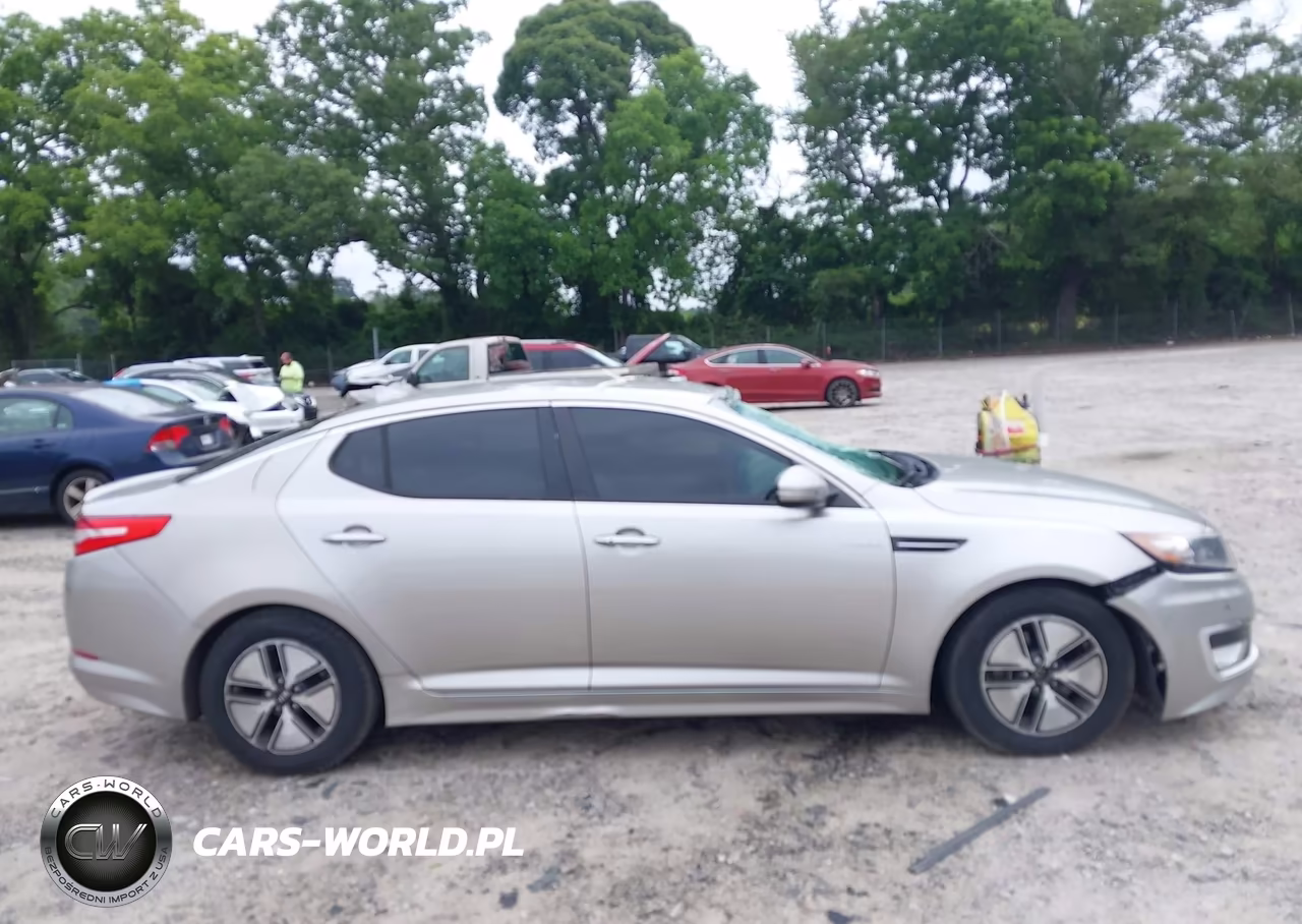 2013 Kia Optima Hybrid Lx VIN:KNAGM4AD3D5042812 - 13