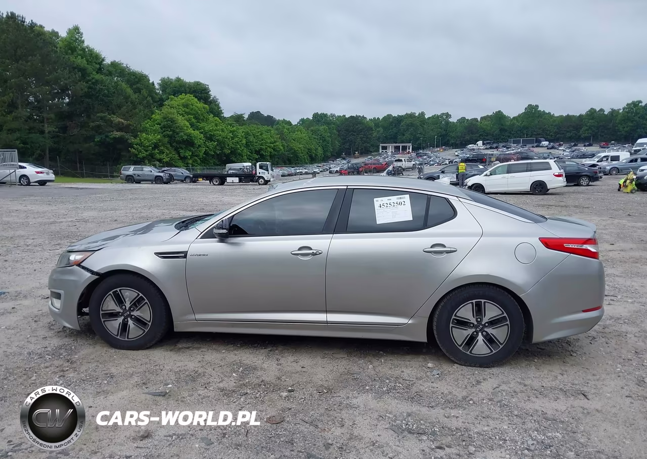 2013 Kia Optima Hybrid Lx VIN:KNAGM4AD3D5042812 - 14