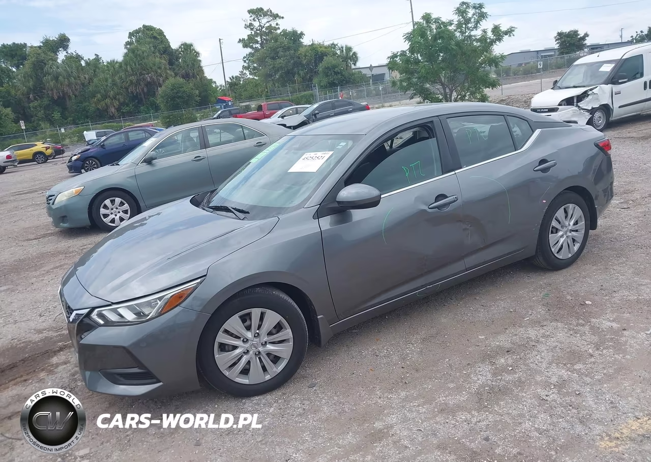 2022 Nissan Sentra S Xtronic Cvt VIN:3N1AB8BV0NY304483 - 2