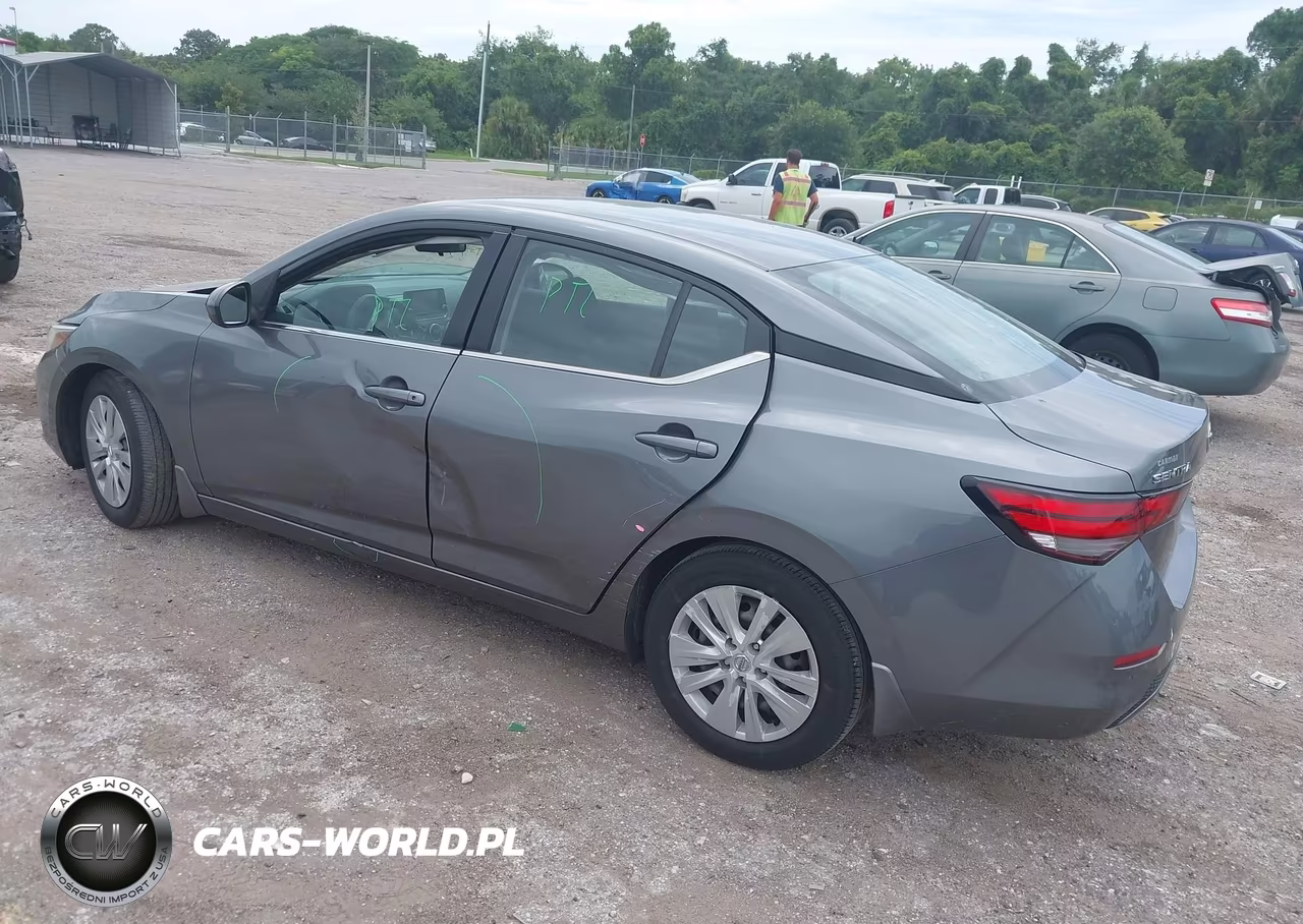 2022 Nissan Sentra S Xtronic Cvt VIN:3N1AB8BV0NY304483 - 3