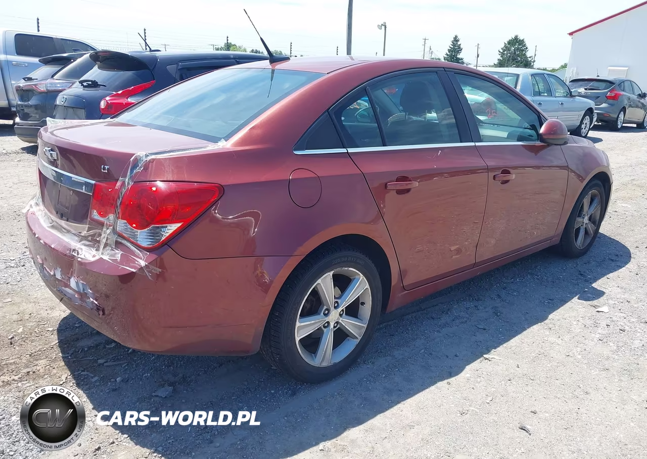 2013 Chevrolet Cruze 2Lt Auto VIN:1G1PE5SBXD7171677 - 4