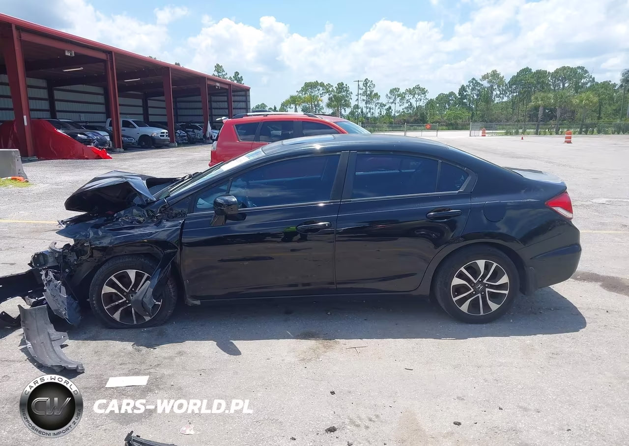 2015 Honda Civic Ex VIN:19XFB2F80FE051480 - 14