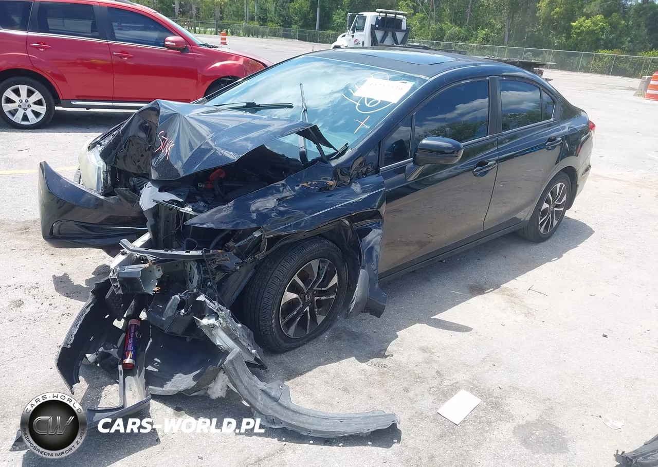 2015 Honda Civic Ex VIN:19XFB2F80FE051480 - 2