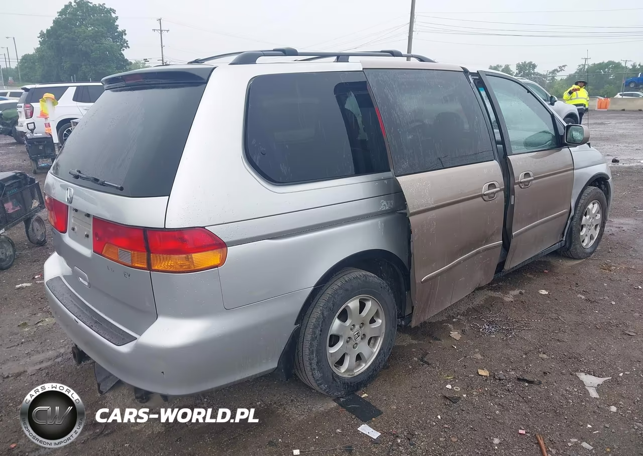 2002 Honda Odyssey Ex-L VIN:5FNRL18772B050940 - 4