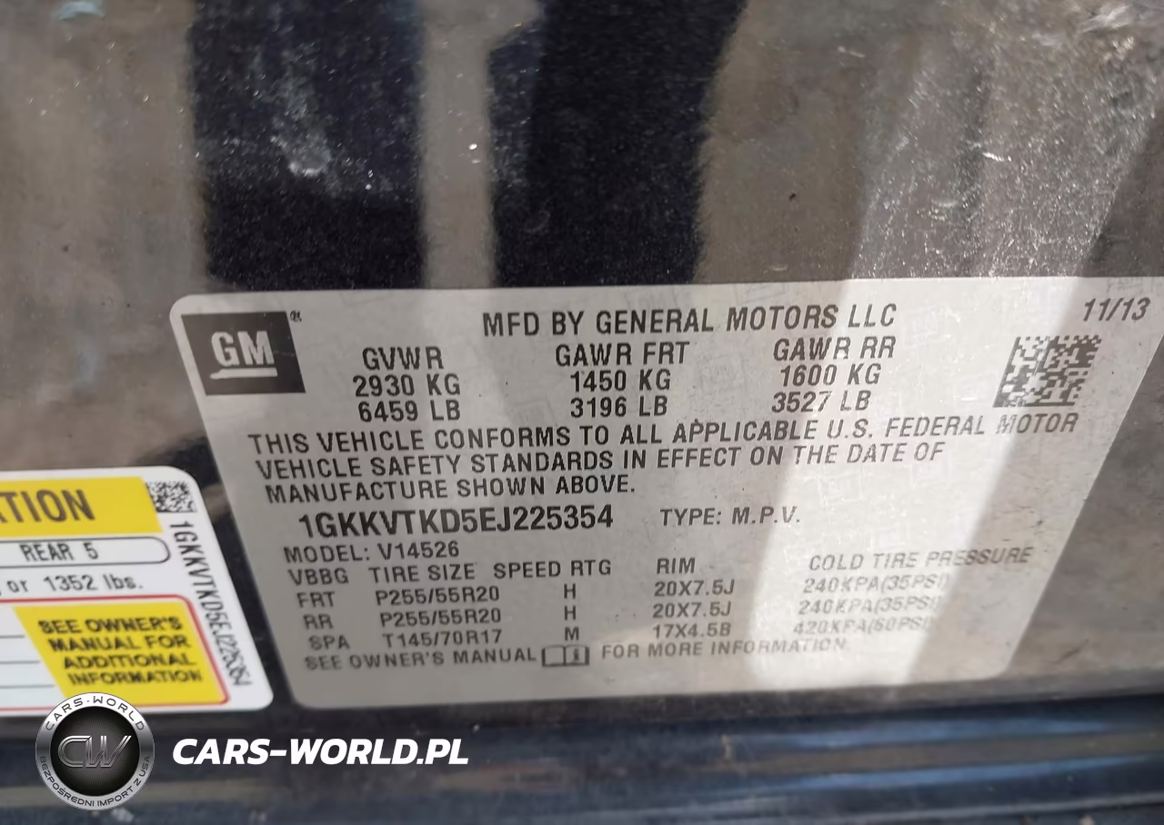 2014 GMC Acadia Denali VIN:1GKKVTKD5EJ225354 - 9