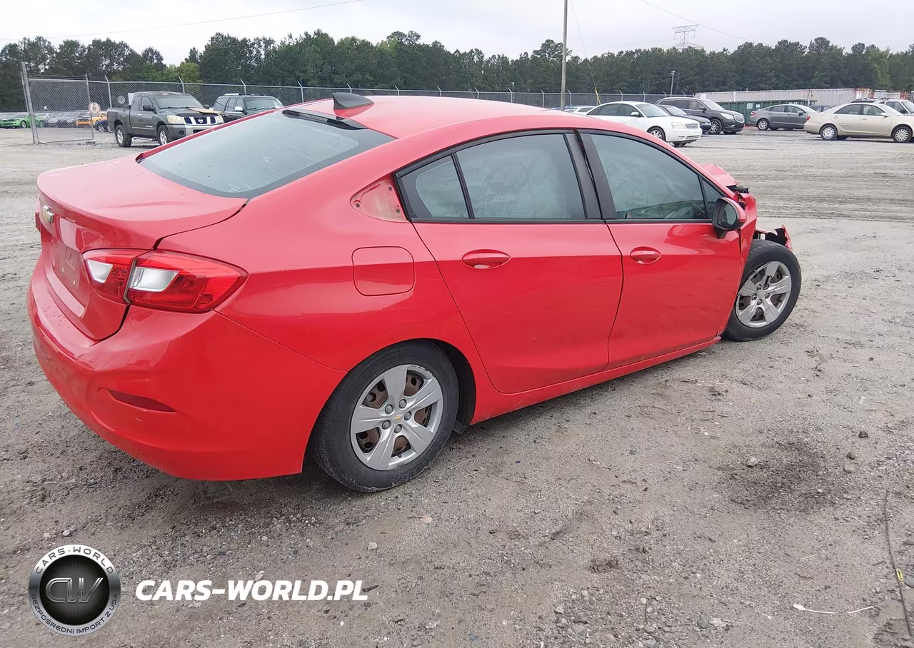 2017 Chevrolet Cruze Ls Auto VIN:1G1BC5SM5H7187101 - 4