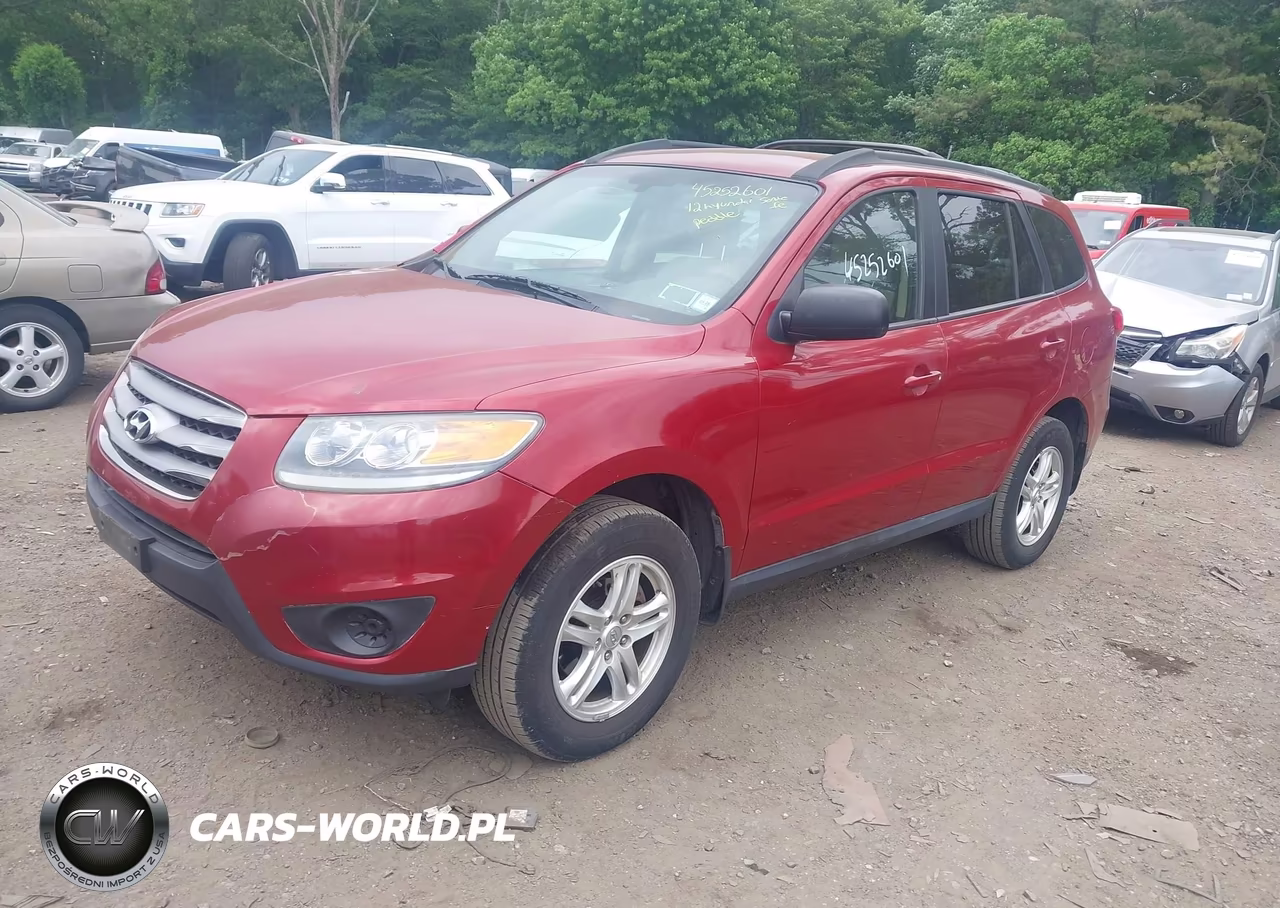 2012 Hyundai Santa Fe Gls VIN:5XYZGDAB8CG145909 - 2