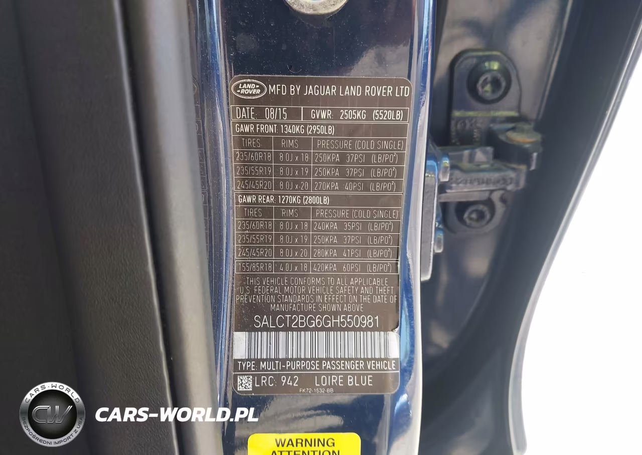 2016 Land Rover Discovery Sport Hse Lux VIN:SALCT2BG6GH550981 - 9