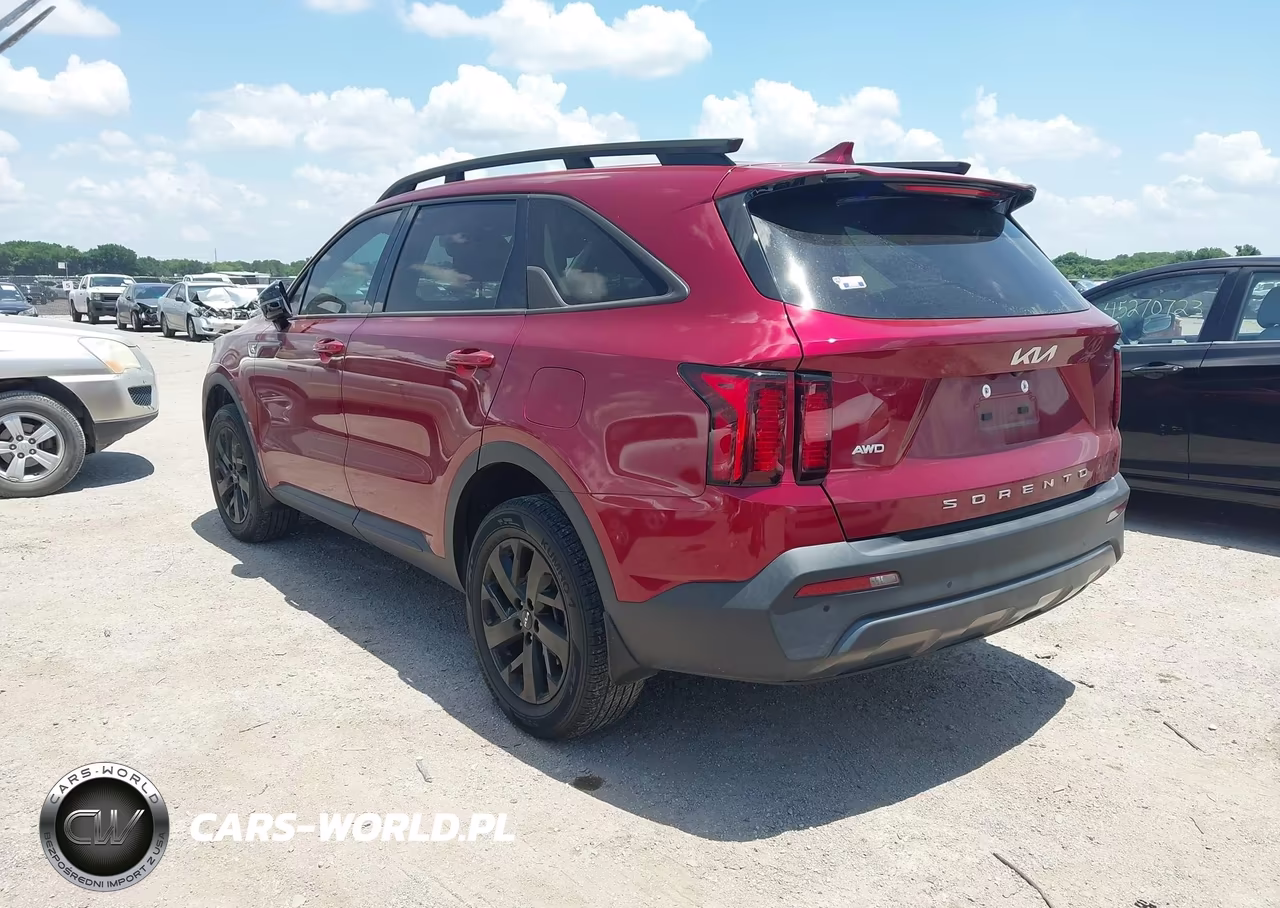 2022 Kia Sorento X-Line S VIN:5XYRLDLC8NG144778 - 3