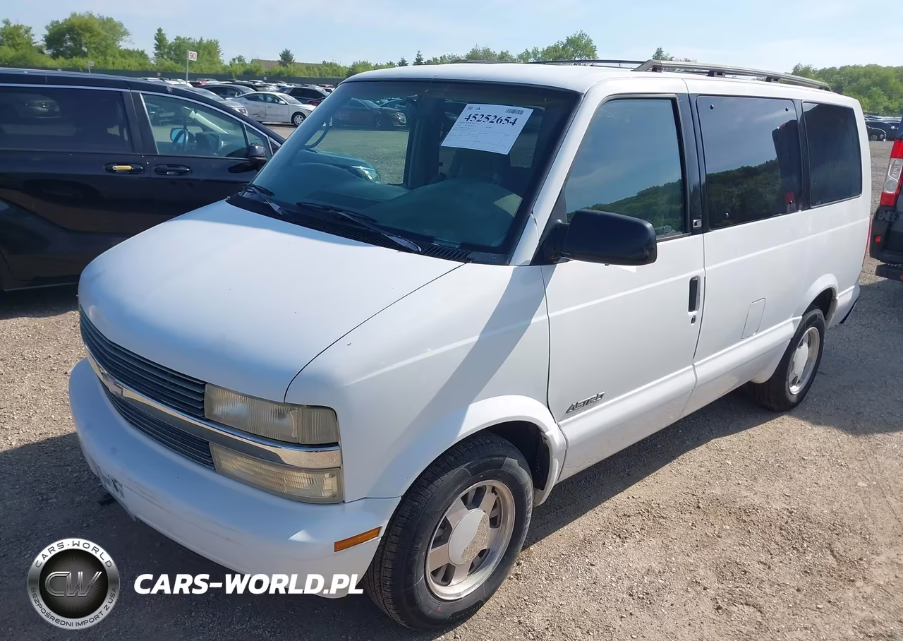 1998 Chevrolet Astro VIN:1GNDM19W3WB118776 - 2