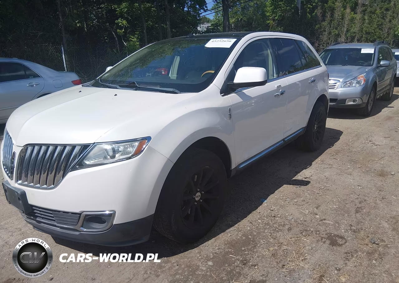 2011 Lincoln Mkx VIN:2LMDJ8JK1BBJ07394 - 2