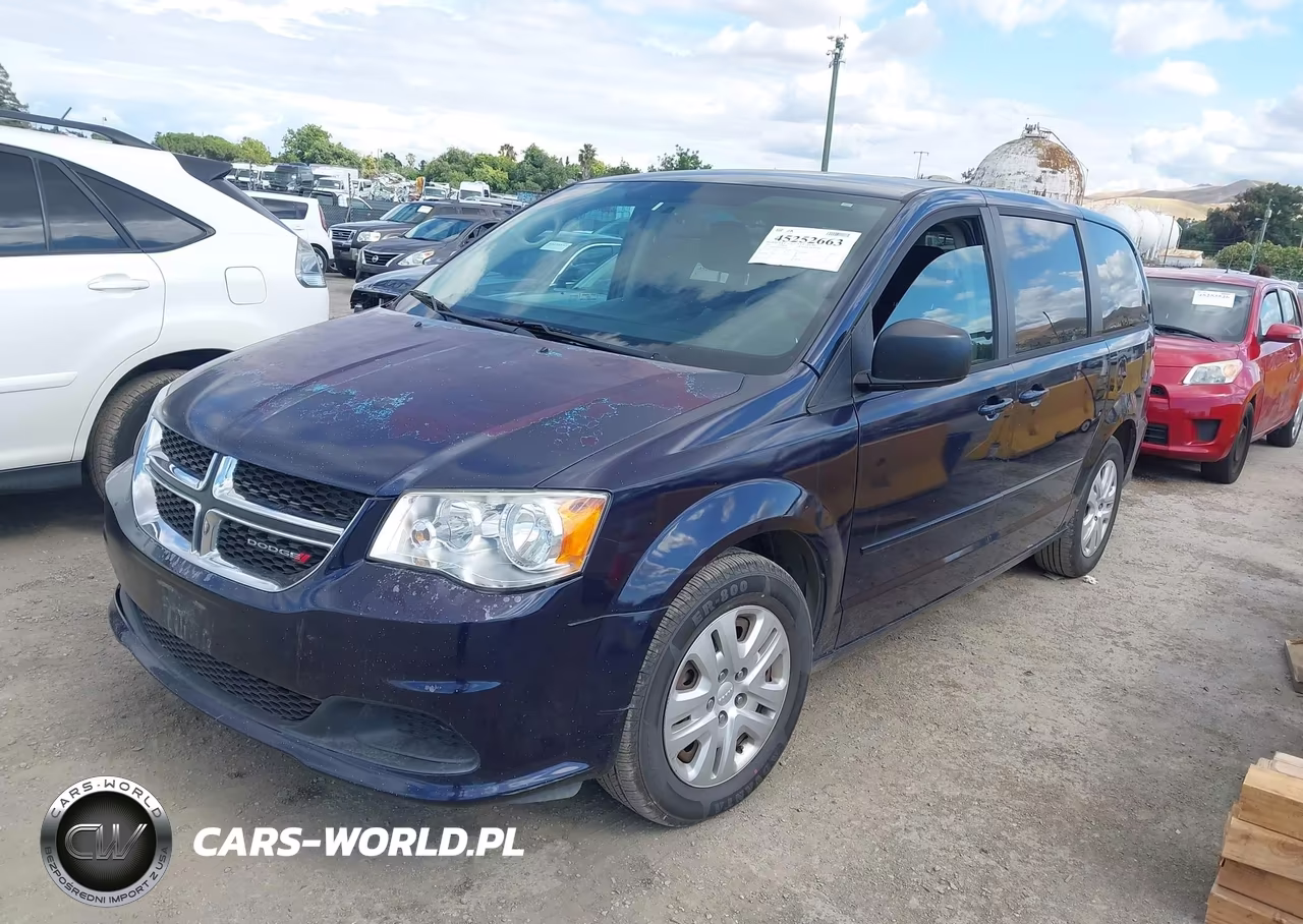 2015 Dodge Grand Caravan Se VIN:2C4RDGBG6FR682136 - 2