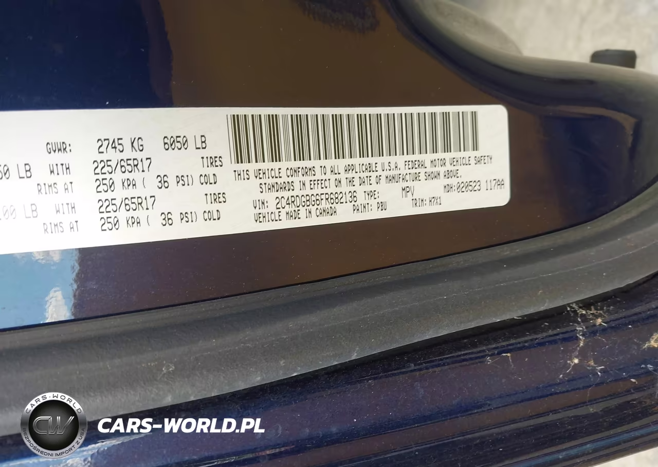 2015 Dodge Grand Caravan Se VIN:2C4RDGBG6FR682136 - 9