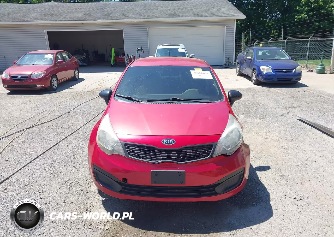 2013 Kia Rio Lx VIN:KNADM4A35D6106790 - 12