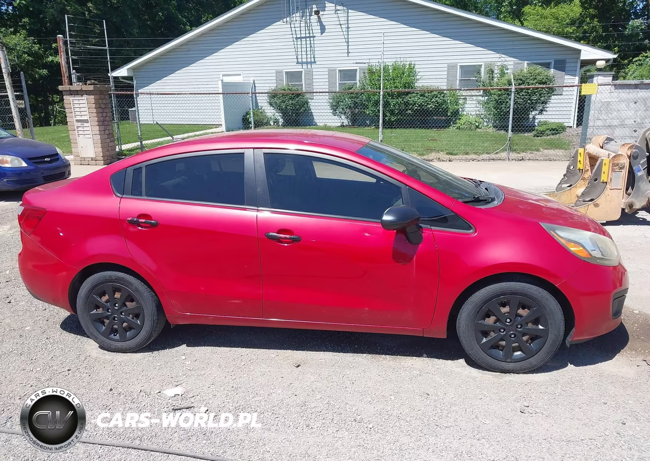 2013 Kia Rio Lx VIN:KNADM4A35D6106790 - 13