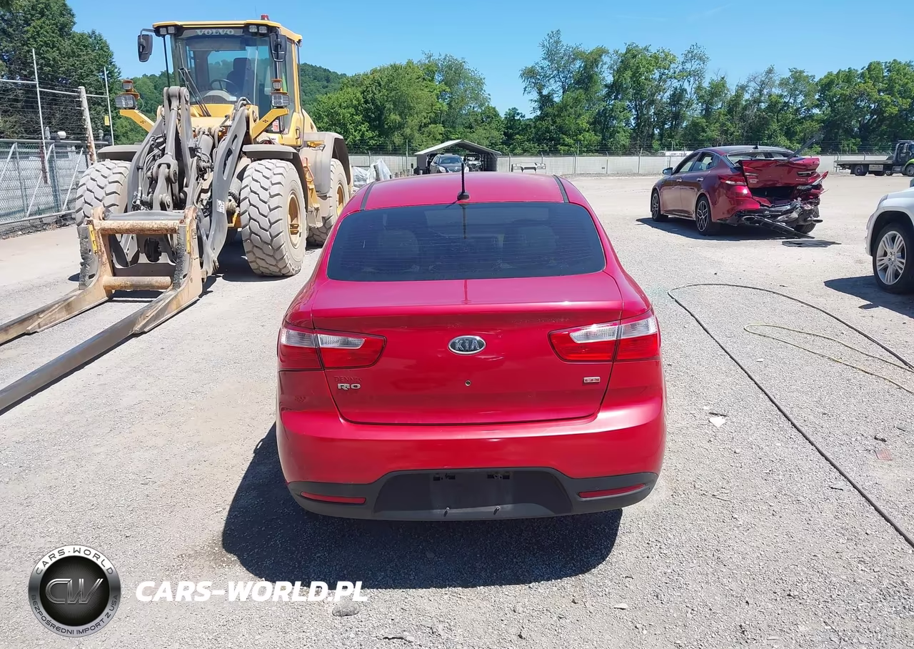 2013 Kia Rio Lx VIN:KNADM4A35D6106790 - 16