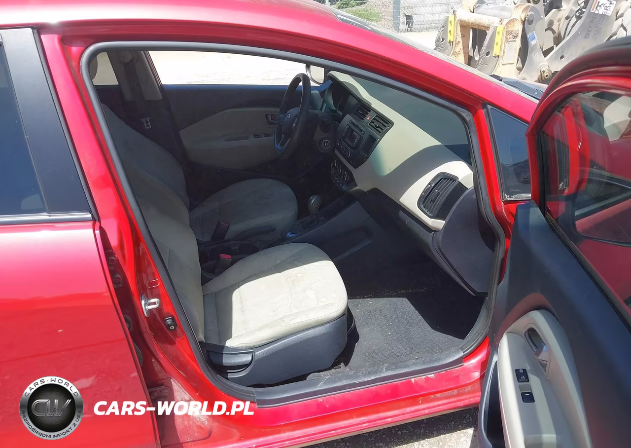 2013 Kia Rio Lx VIN:KNADM4A35D6106790 - 5