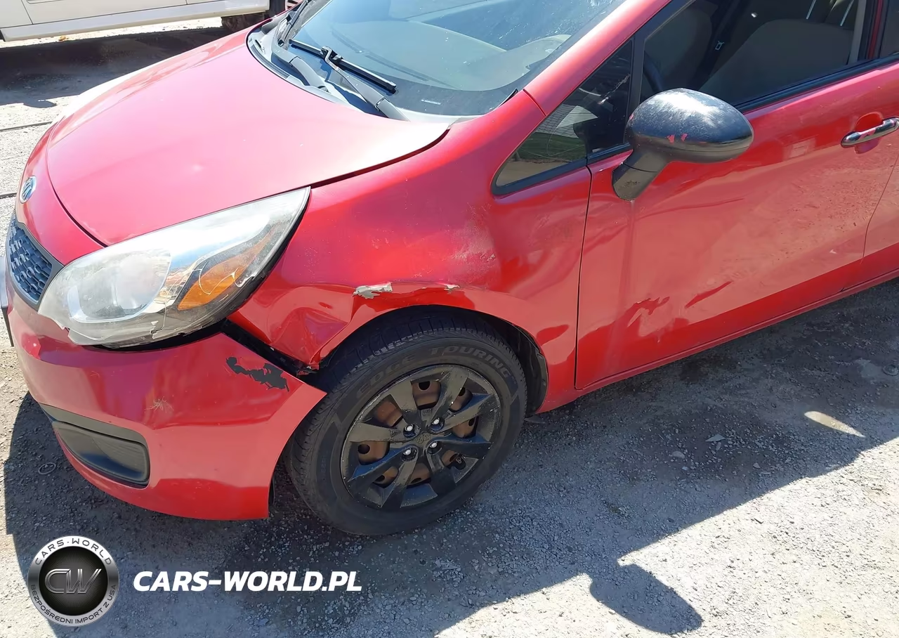 2013 Kia Rio Lx VIN:KNADM4A35D6106790 - 6