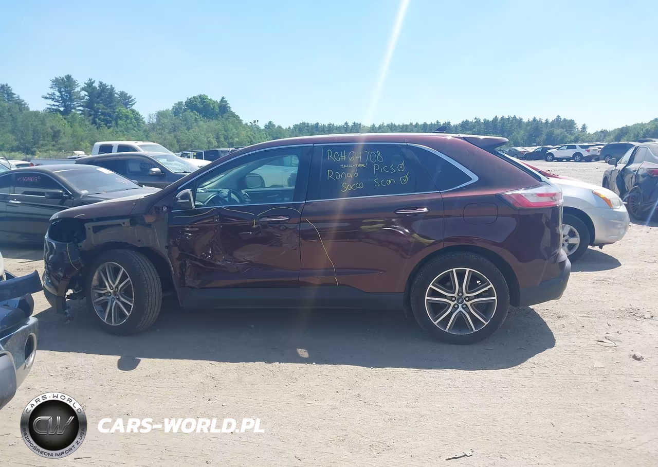 2019 Ford Edge Titanium VIN:2FMPK4K96KBC55731 - 15