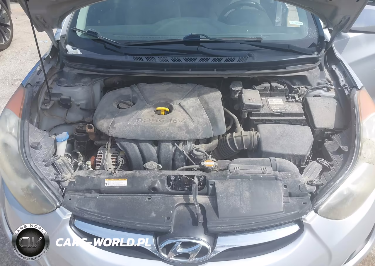 2011 Hyundai Elantra Gls VIN:5NPDH4AE6BH033358 - 10