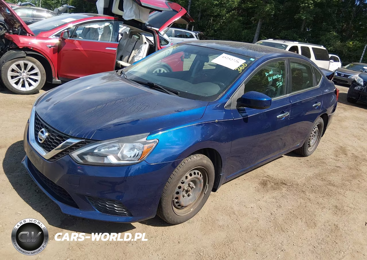 2016 Nissan Sentra Sv VIN:3N1AB7AP5GY319481 - 2