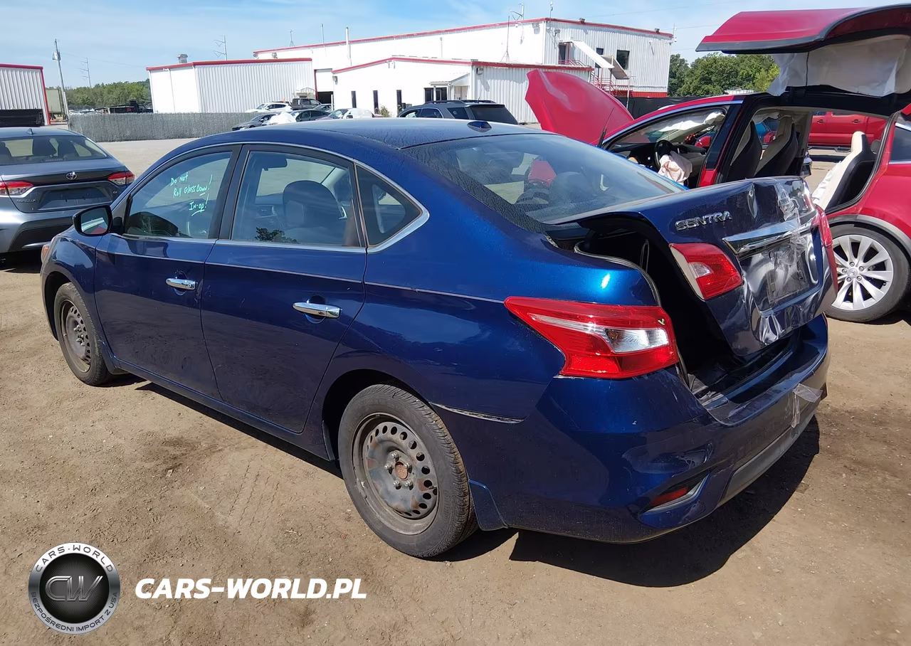2016 Nissan Sentra Sv VIN:3N1AB7AP5GY319481 - 3