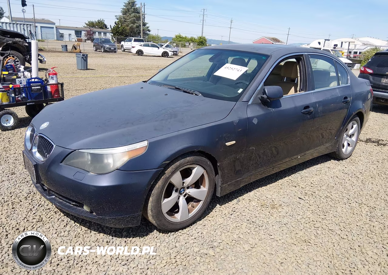 2007 BMW 525I VIN:WBANE53537CK92390 - 2